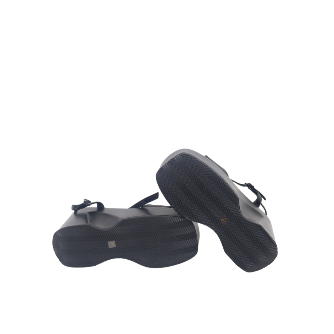 MADDEN GIRL Silhouette Womens Open Toe Ankle Strap Platform Heels