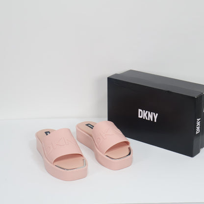 DKNY Women's Laren Platform Slide Sandals