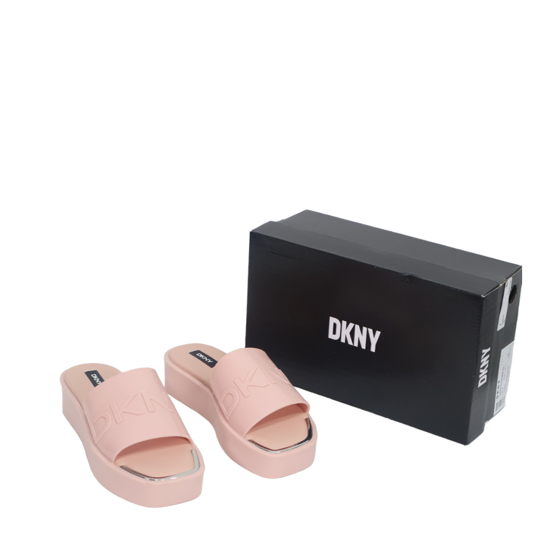 DKNY Women's Laren Platform Slide Sandals