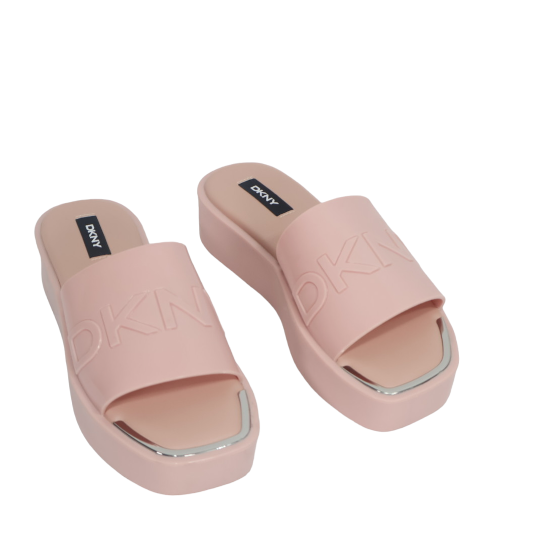 DKNY Women's Laren Platform Slide Sandals