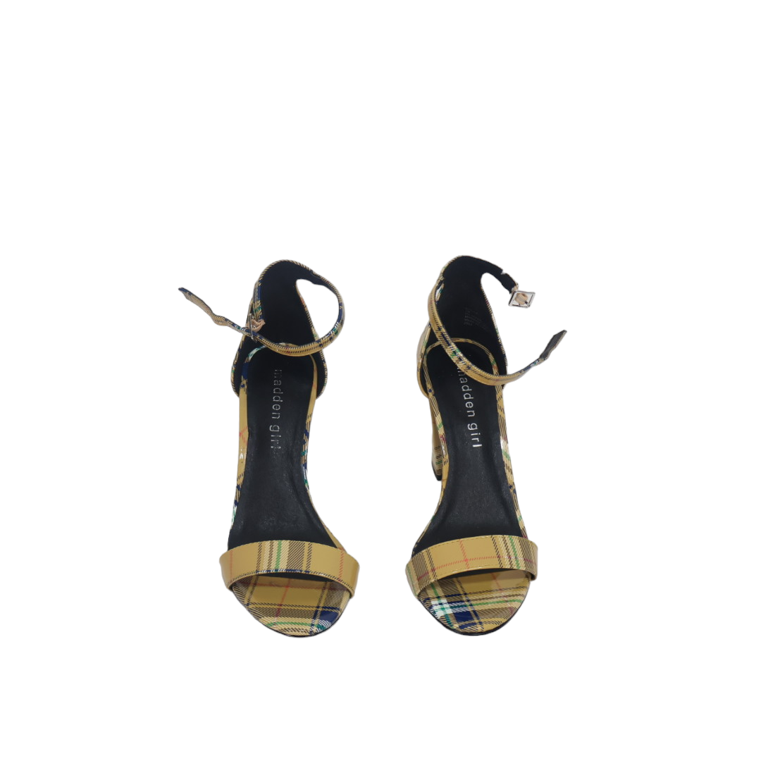MADDEN GIRL Beella Two-Piece Block Heel Sandals