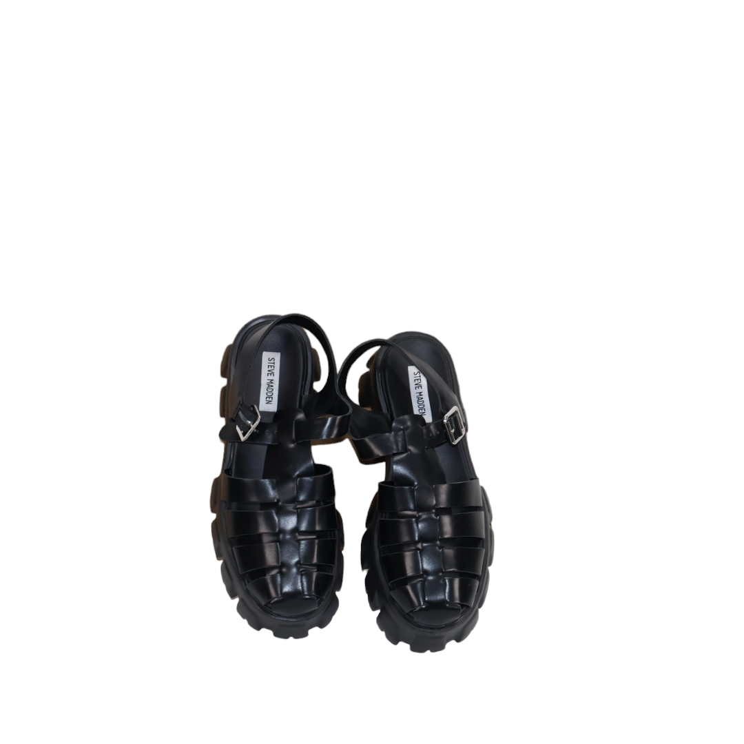 STEVE MADDEN Women's Echo Strappy Platform Fisherman Sandals