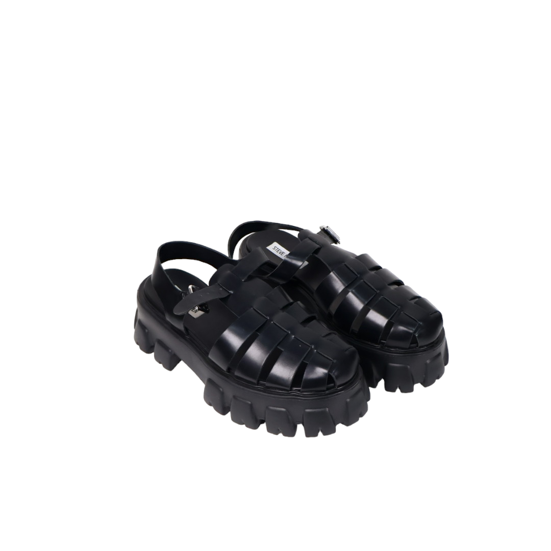 STEVE MADDEN Women's Echo Strappy Platform Fisherman Sandals