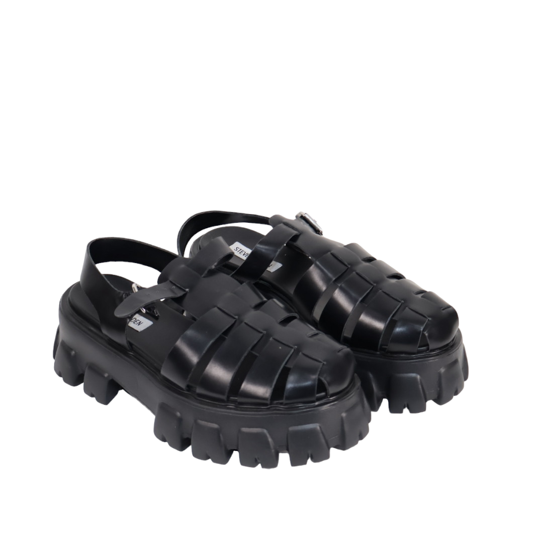 STEVE MADDEN Women's Echo Strappy Platform Fisherman Sandals