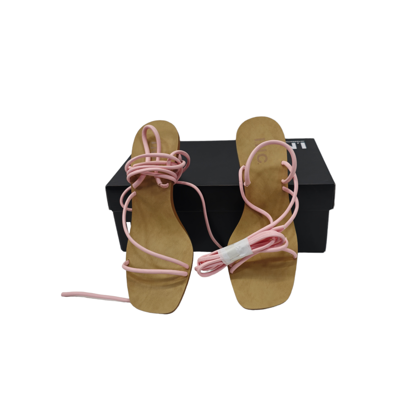 I.N.C. Women's Chedel Lace-Up Ankle-Tie Dress Sandals