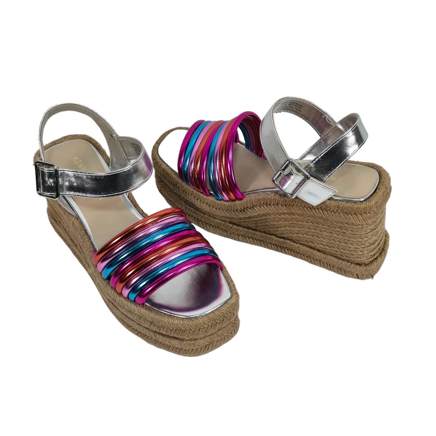 KENNETH COLE NEW YORK Women's Shelby Espadrille Platform Sandals