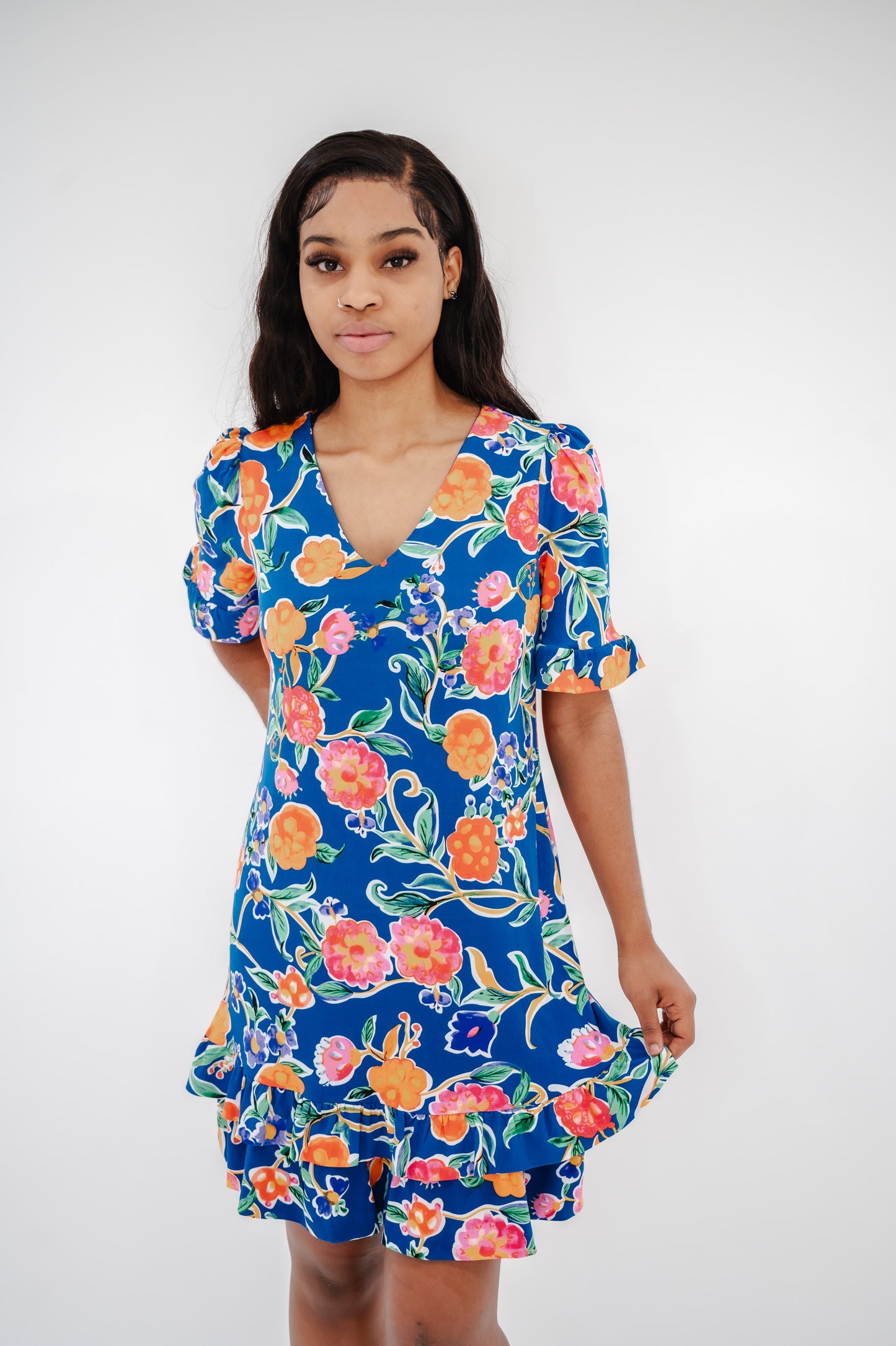 Flower print Dress