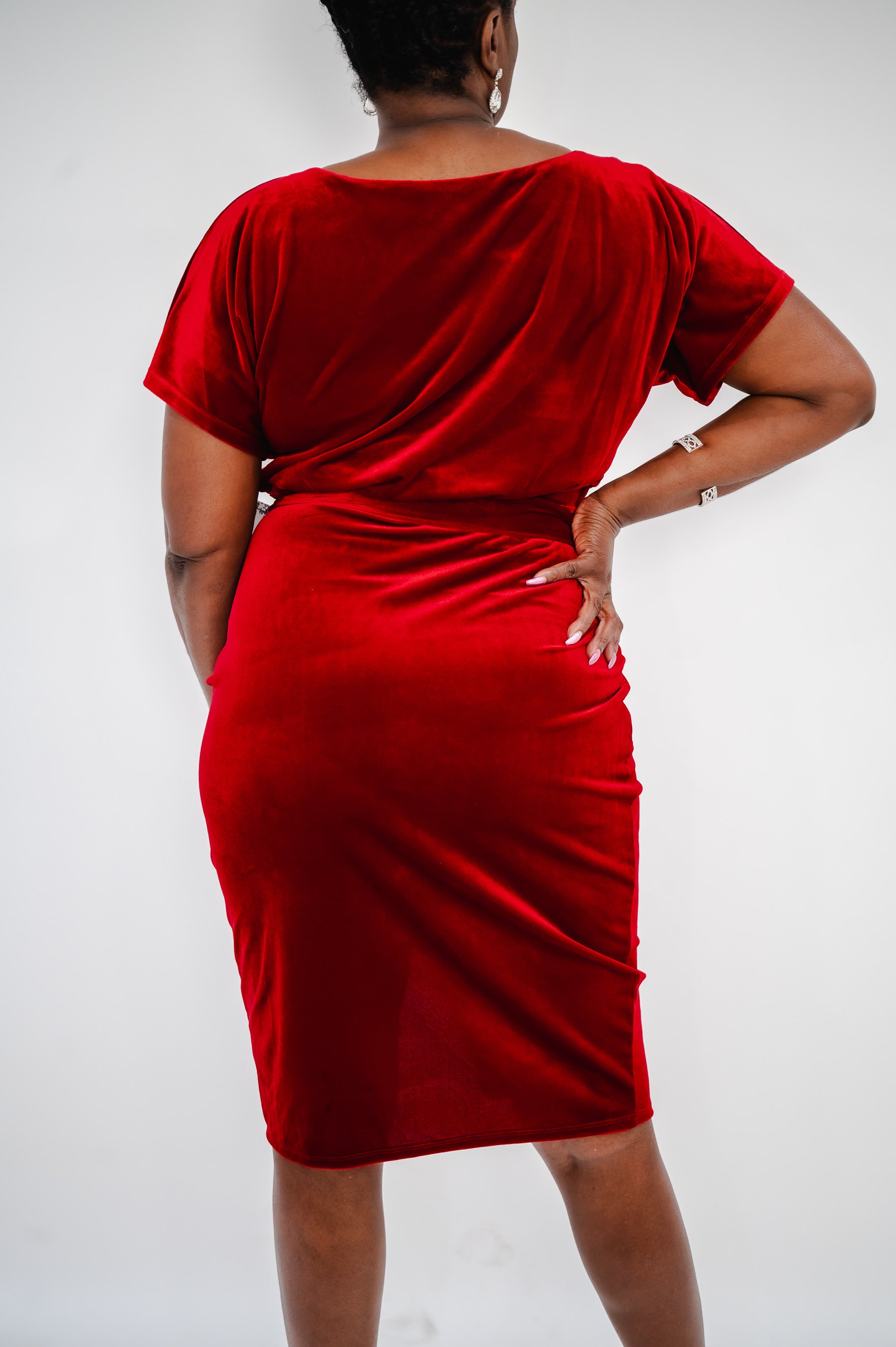 kensie red dress Kensie Women's Red Burgundy V-Neck Chiffon Fit-&-Flare Dress Size 4